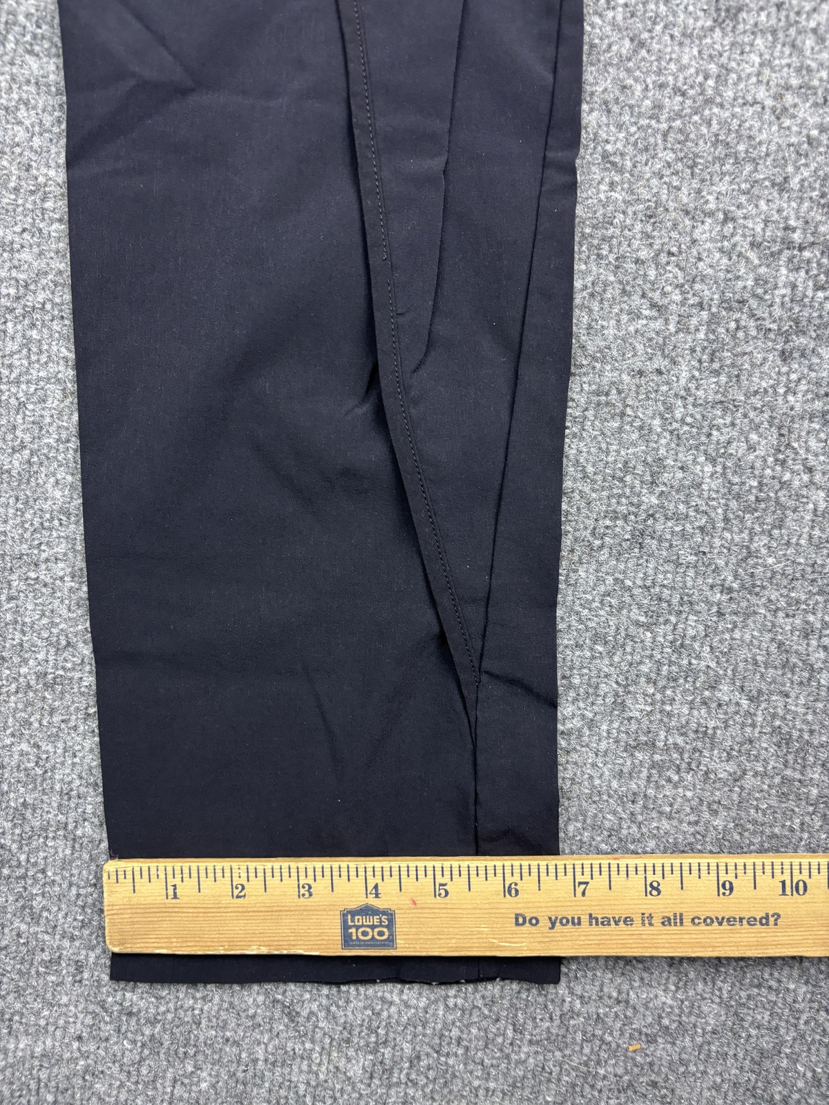 Paskho Jogger Pants Mens Large 35×30 Black Lightweight Elastic Waist Zip Pockets