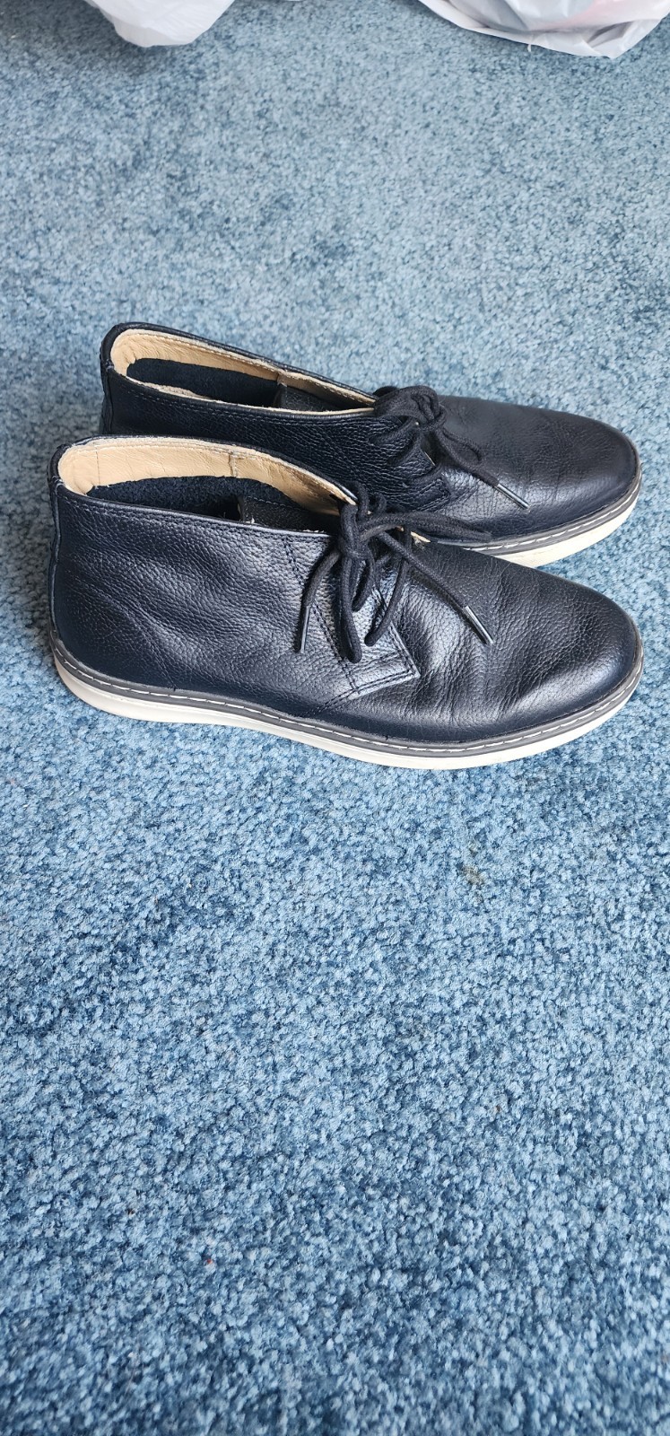 Johnston & Murphy Kid’s Boy Chukka Casual Lace-Up Boot Black