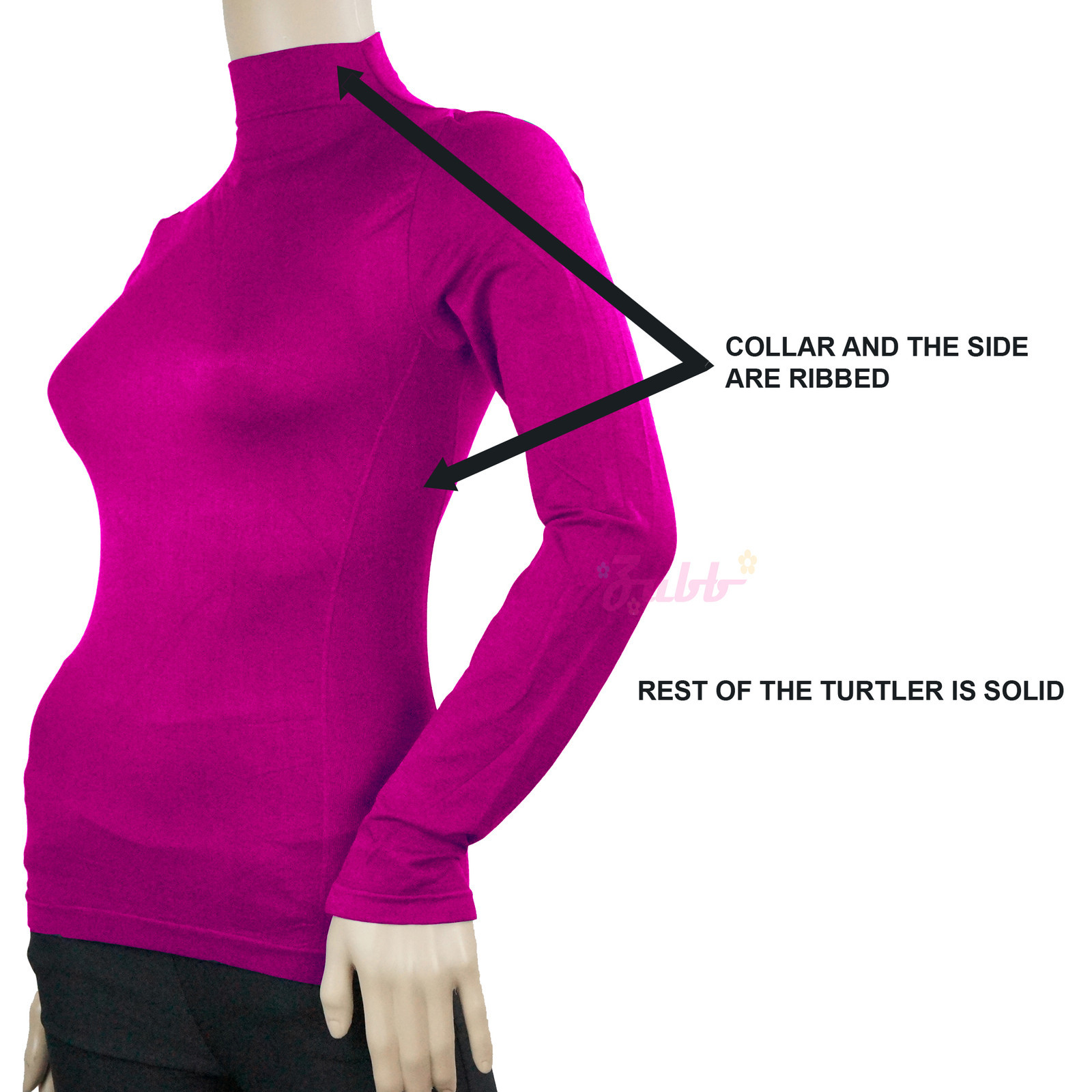 SOFT SEAMLESS STRETCH LONG SLEEVE SHIRT TURTLENECK MOCK HIGH NECK TOP SLIM FIT