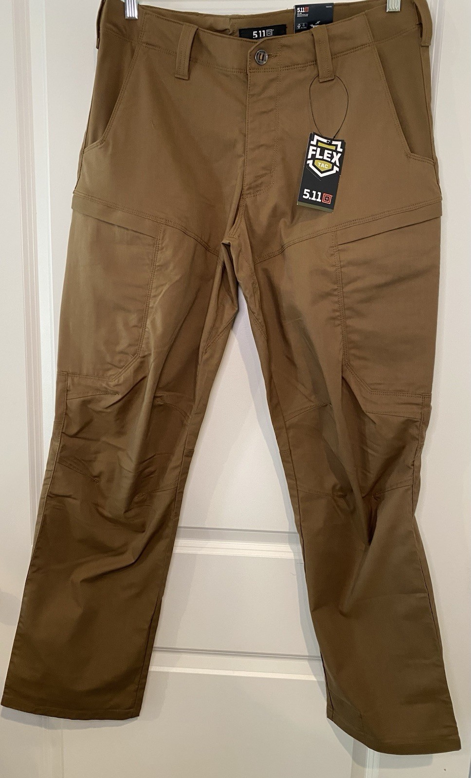 5.11 Tactical Men’s Apex Flex Tac Brown Cargo Pants 36×32 *NWT*