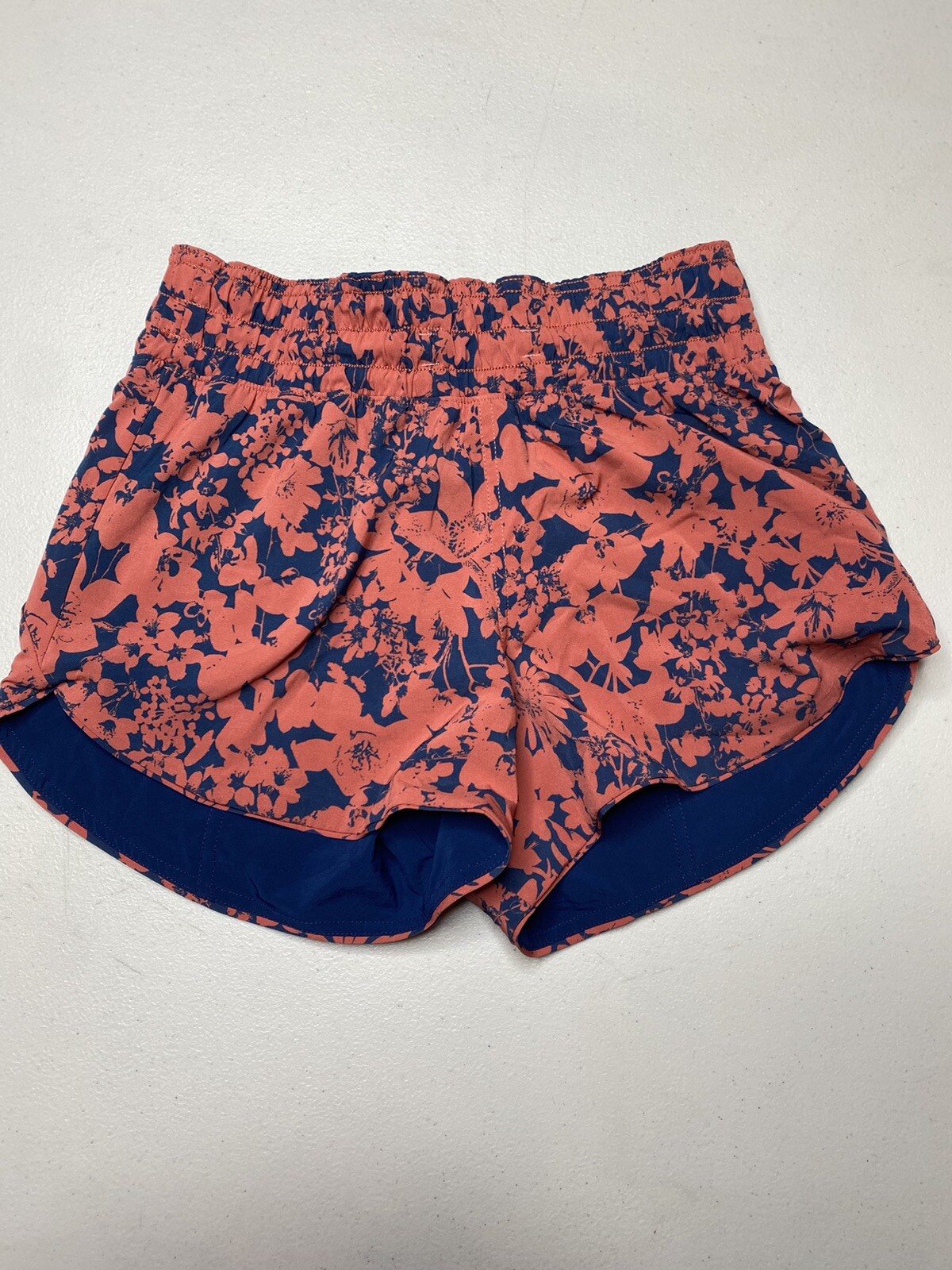 NWOT Lululemon Choose A Side Short Efflorescent Dark Canyon Onyx Blue | SIZE 2