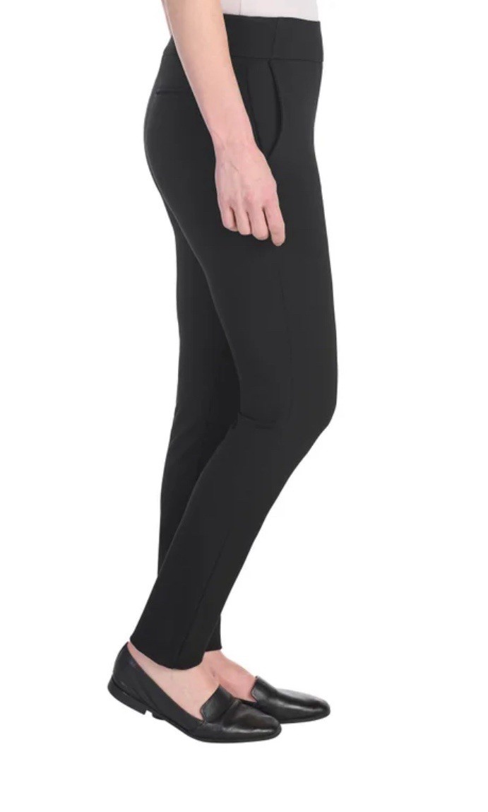 Dalia womens pull-on ponte pants