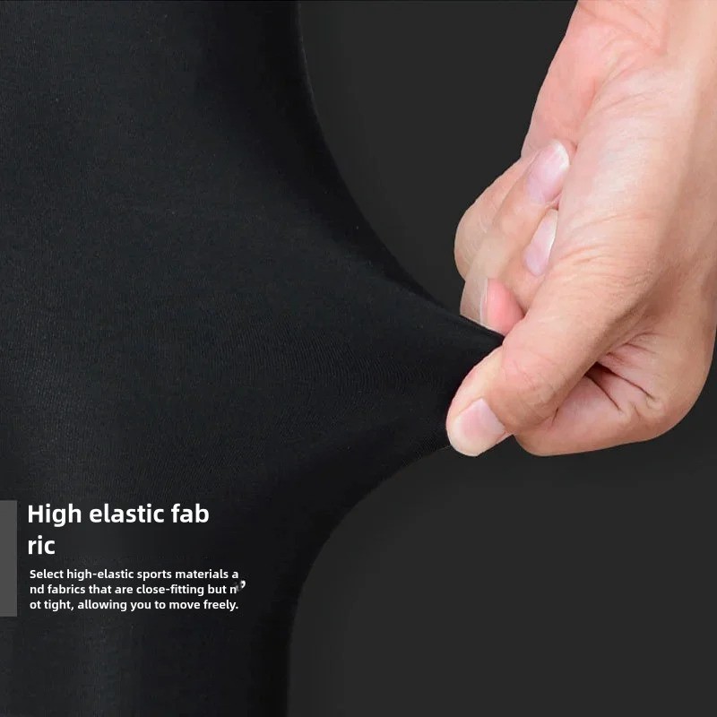 Man’s Workout Leggings Compression Base Layer Gym Sports Running Training Pants