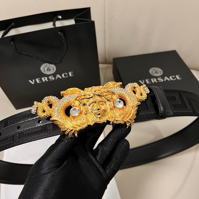 Versace belt for sale authentic Classic Belt Width:4.0cm/1.57in