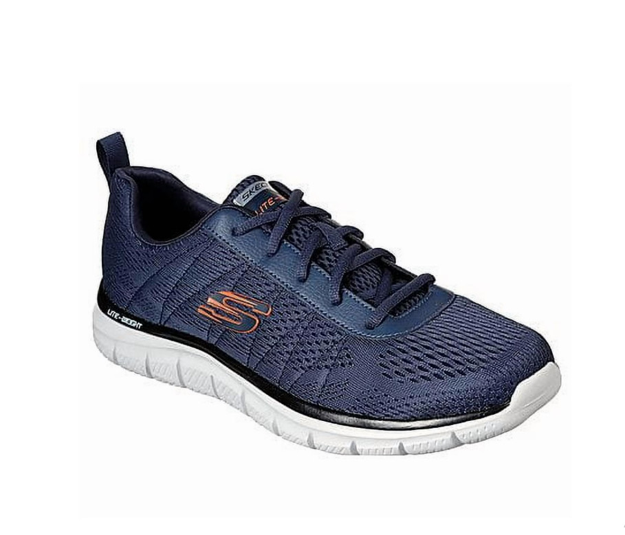 Skechers Men’s Track Moulton Lightweight Memory Foam Trainer Sneakers