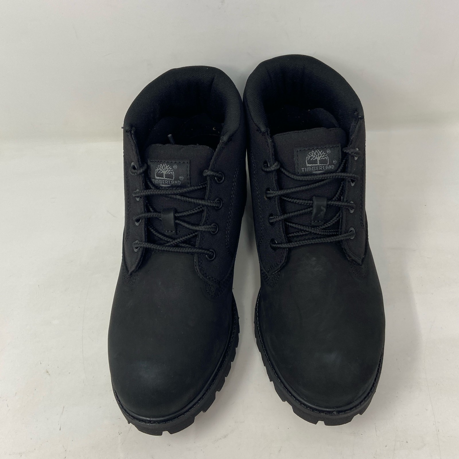 Timberland Heritage Mid Lace Chukka Boot Black Nubuck Men’s 9.5