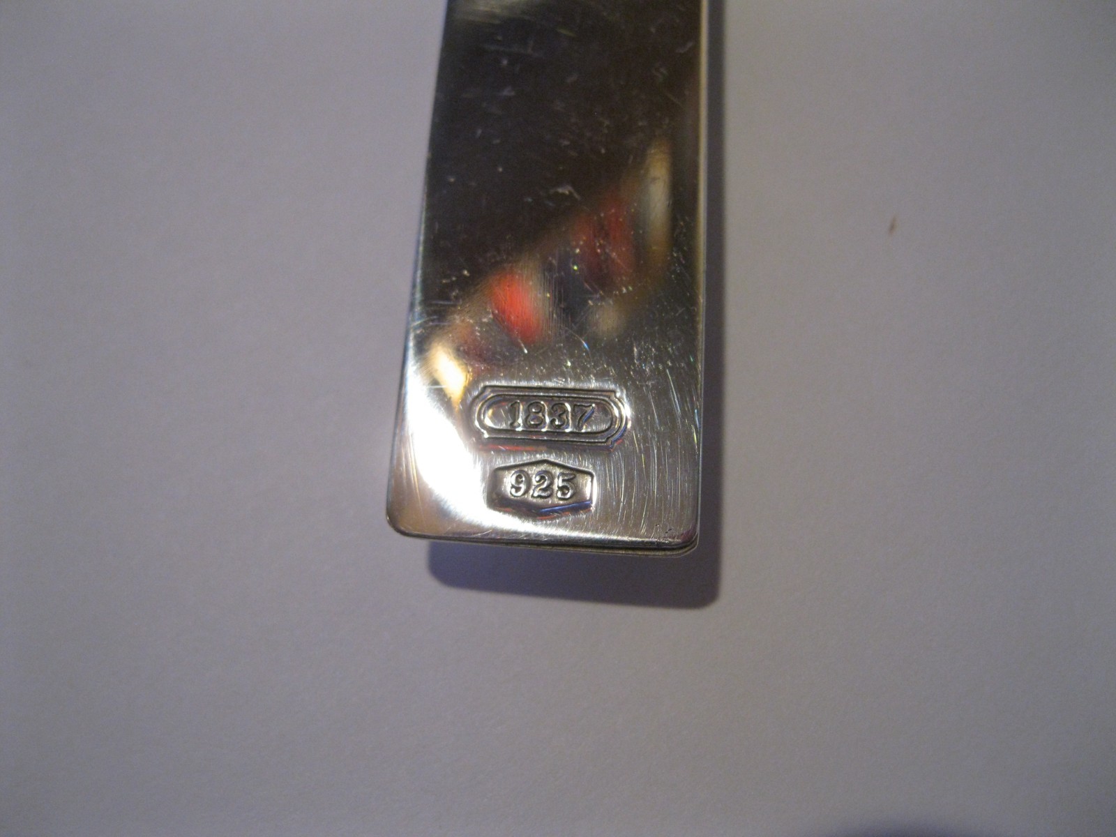TIFFANY & CO. STERLING SILVER “1837” MONEY CLIP! NO MONO`S! AUTHENTIC!
