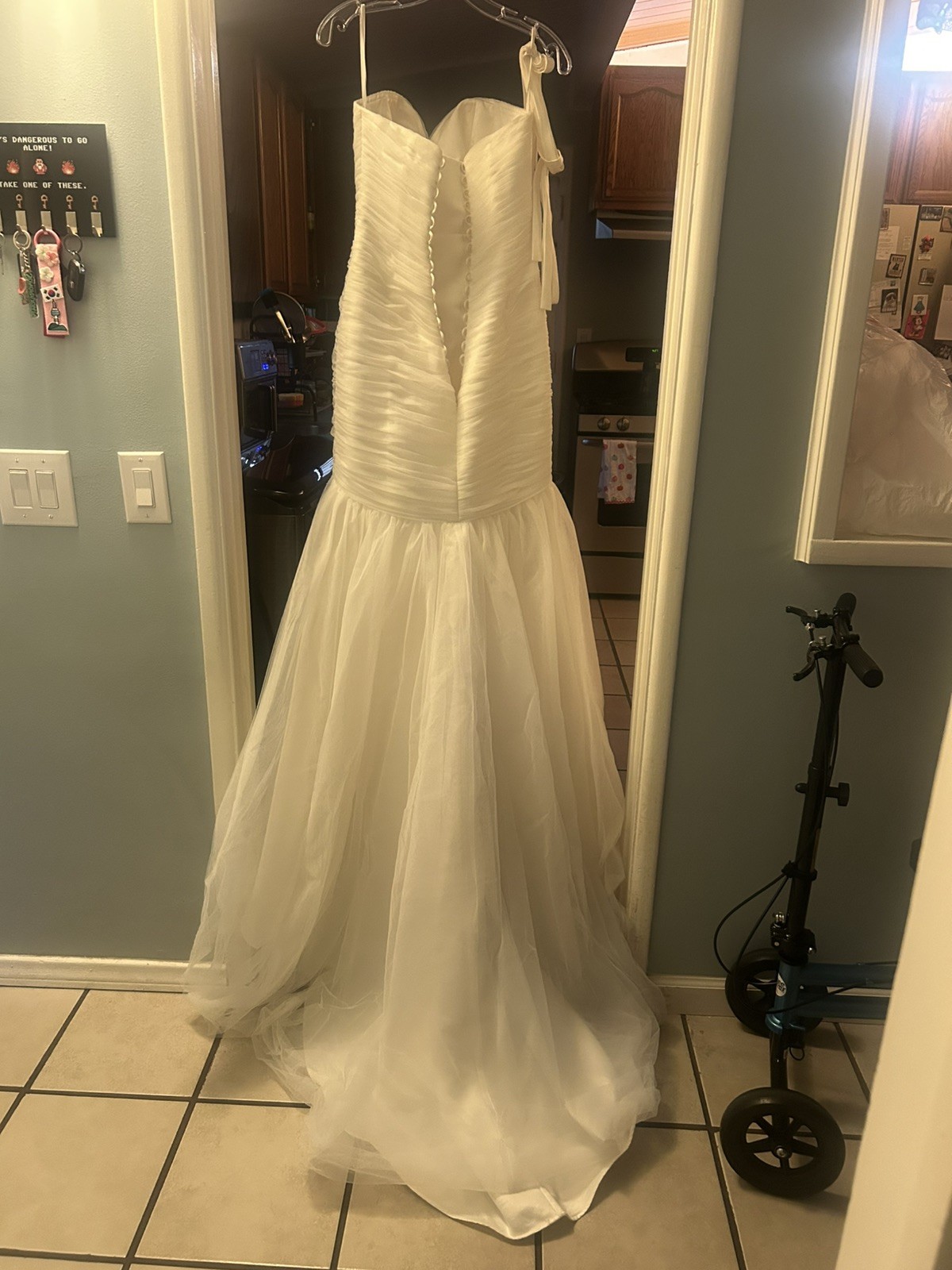 Morilee Madeline Gardner 8 Ivory Mermaid Strapless Sweetheart Wedding Dress