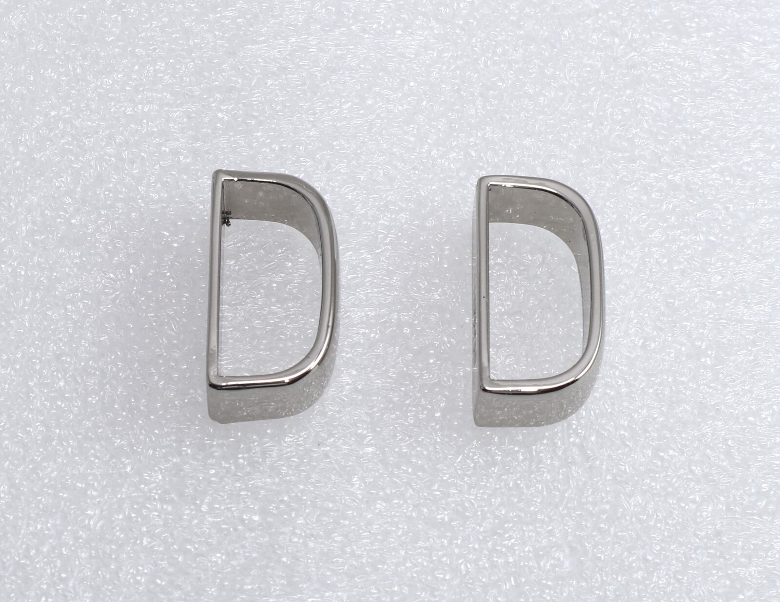 New 1″ 25mm belt keeper(#35B) 2pcs for man/women casual nickel finish USA