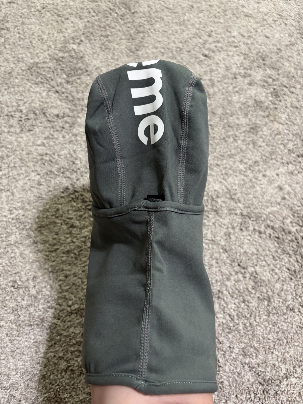 Supreme Balaclava (Ski Mask) Heat Reactive Gray Preowned
