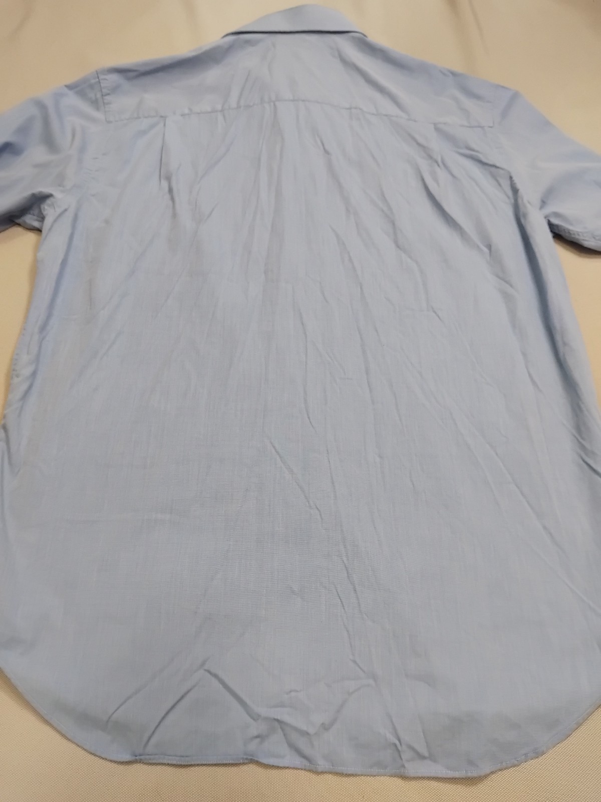Bagutta Men’s Button-Up Casual Formal Solid Shirt Top, Size 42 / 16.5