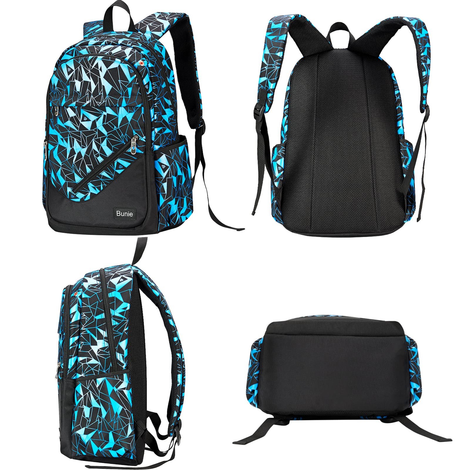 Large School Backpack for Boys Age 7-16 Elementary Middle High School