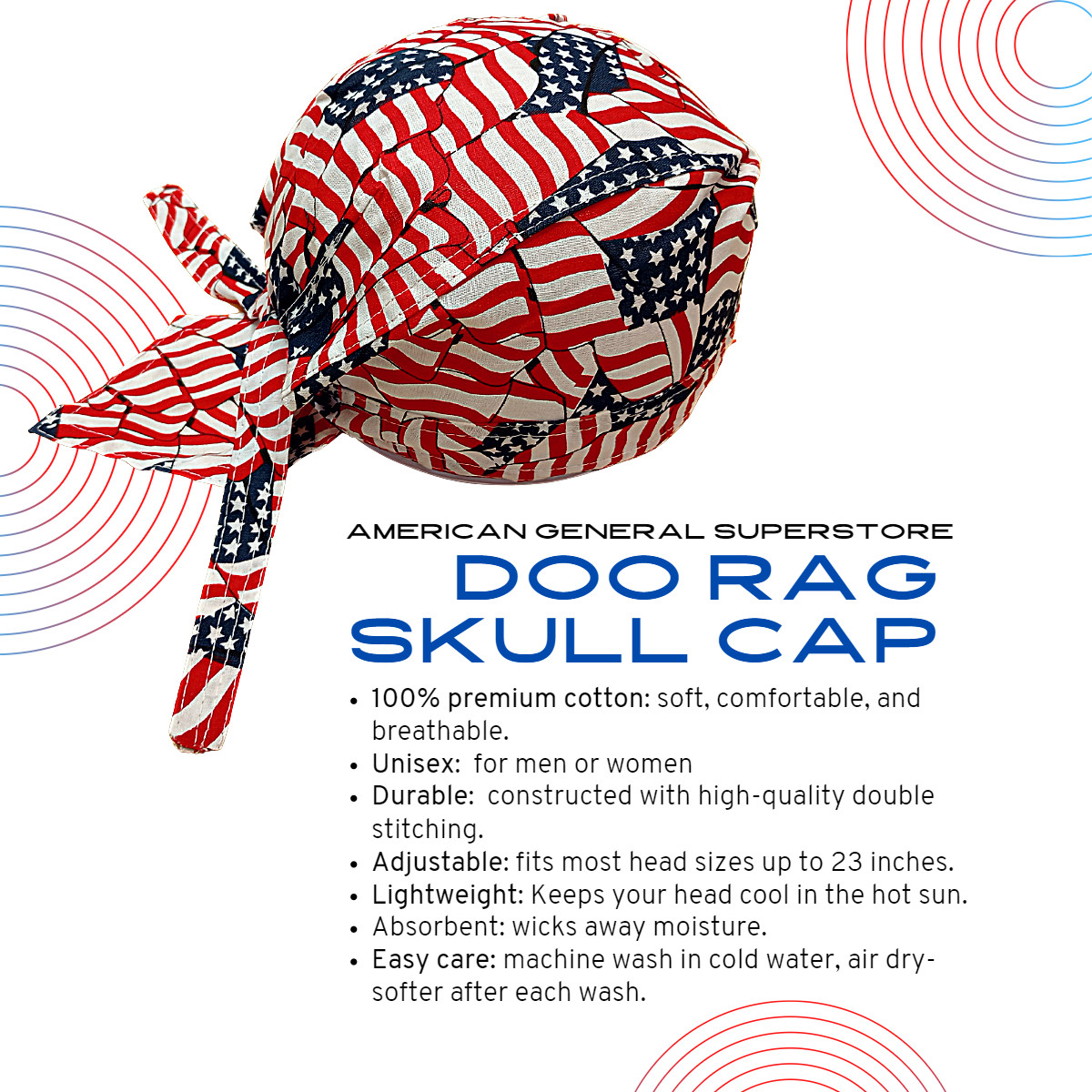 1pc Do Rag Paisley Skull Cap Cotton Head Wrap Motorcycle Biker Doo Du Bandana