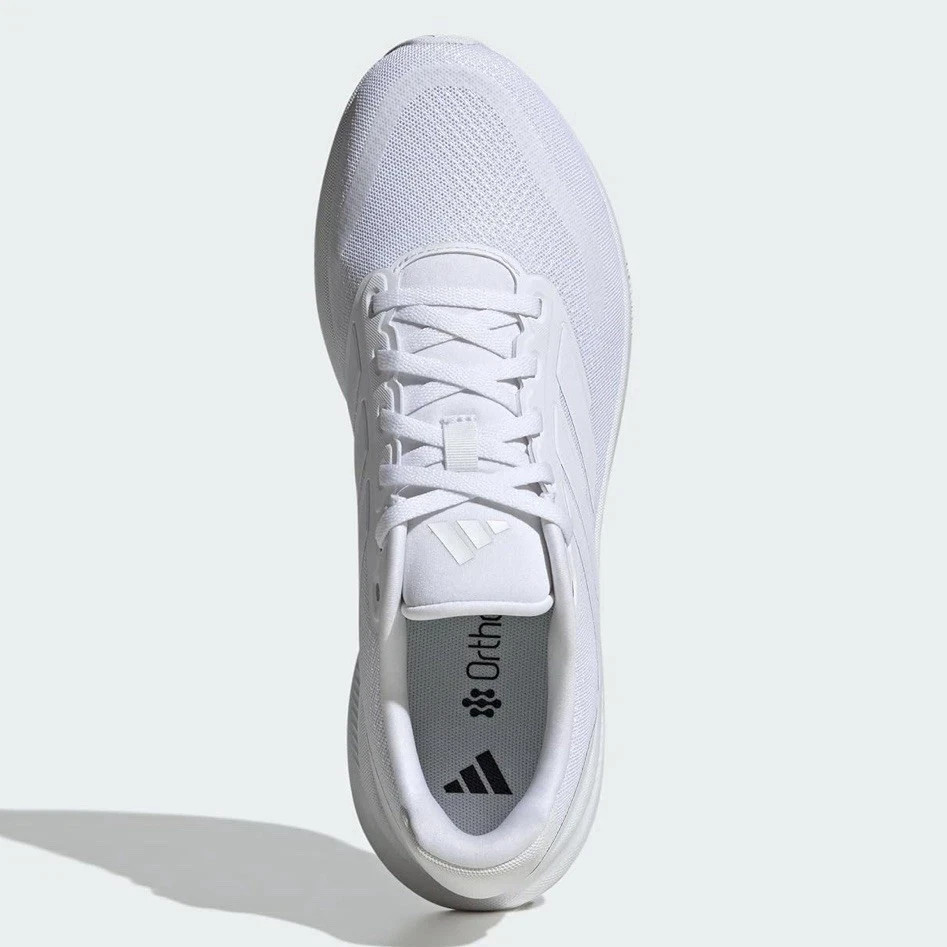 Adidas Runfalcon 5 Running Shoes Triple White IH7757 Men’s Size NEW