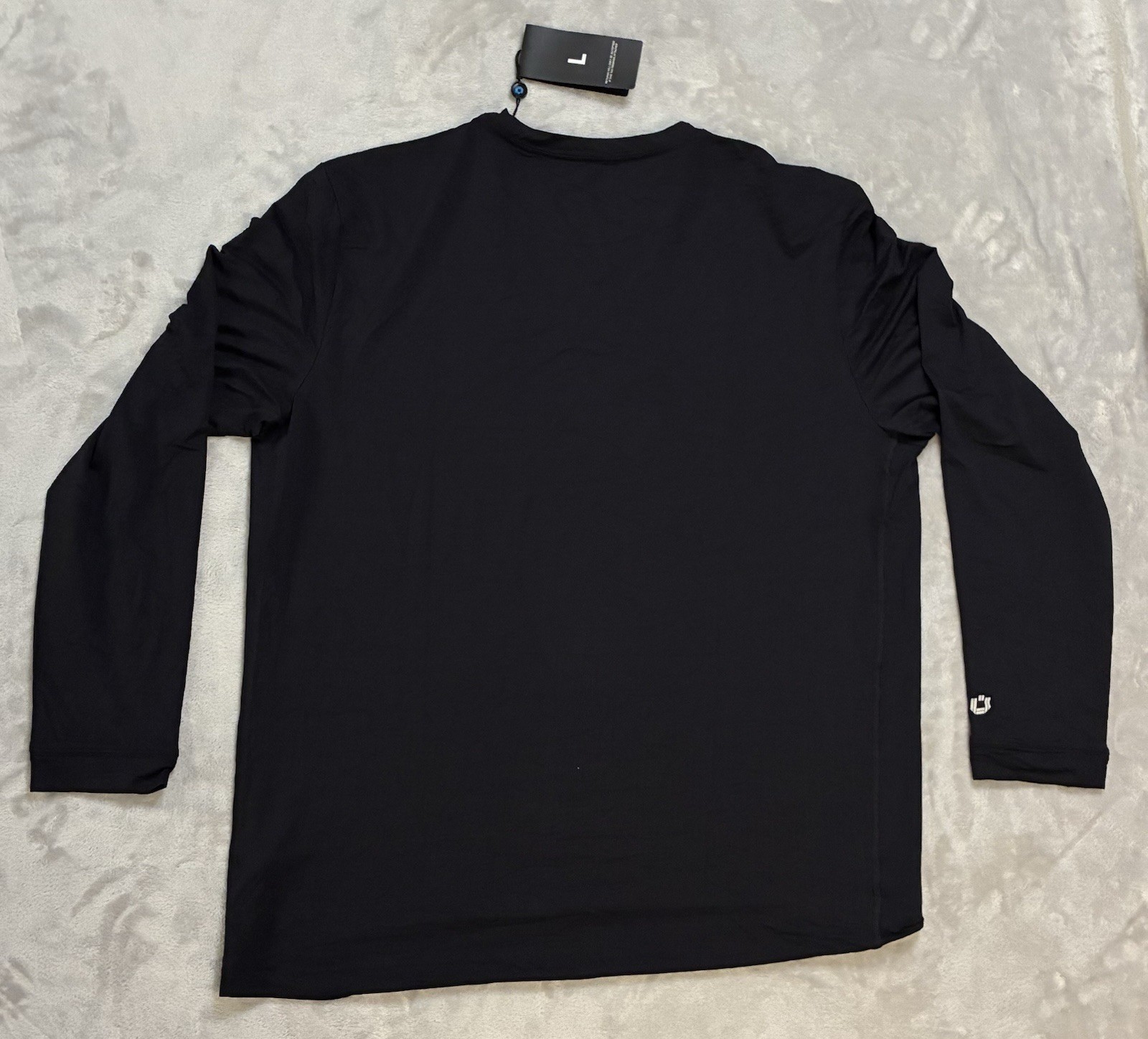 IBKUL Men’s Large Long Sleeve Crew Neck Tshirt NWT