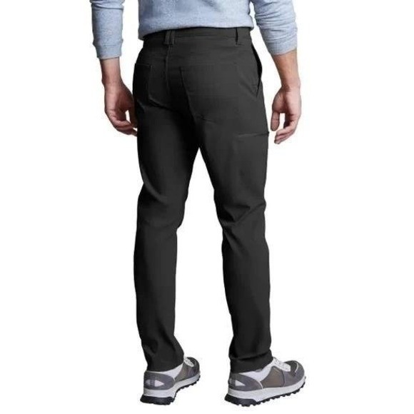 Copper and Oak Supply Co Mens 36×30 Black Straight Fit Tech Utility Pants