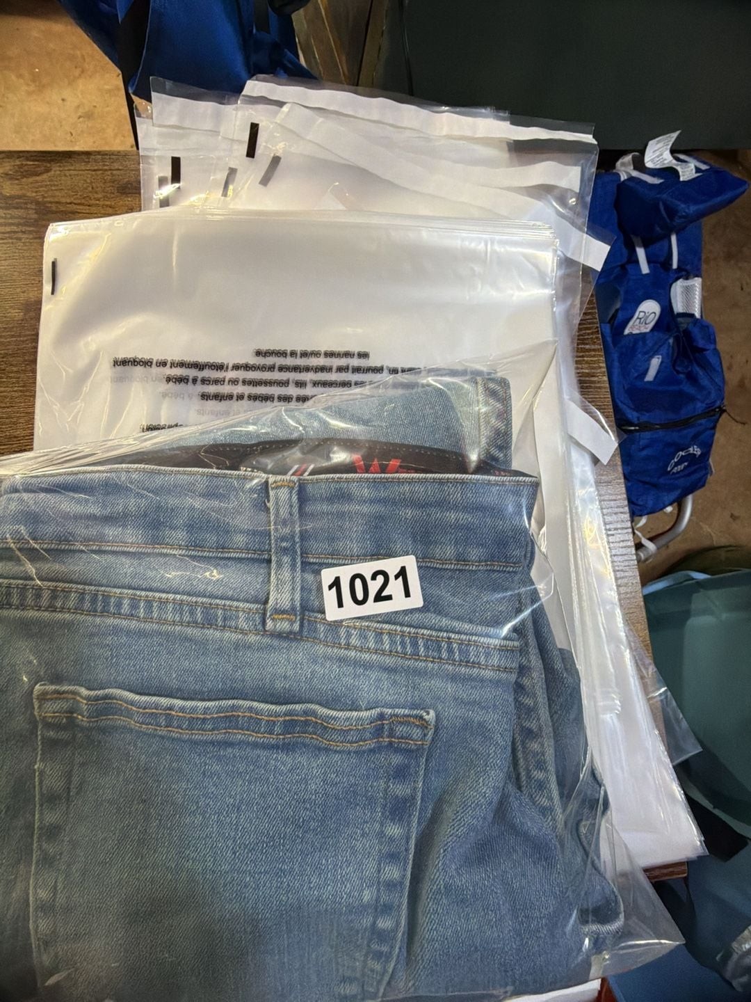 Wrangler Performance Series Comfort Flex Waist Relaxed Fit Jeans Size 42×30