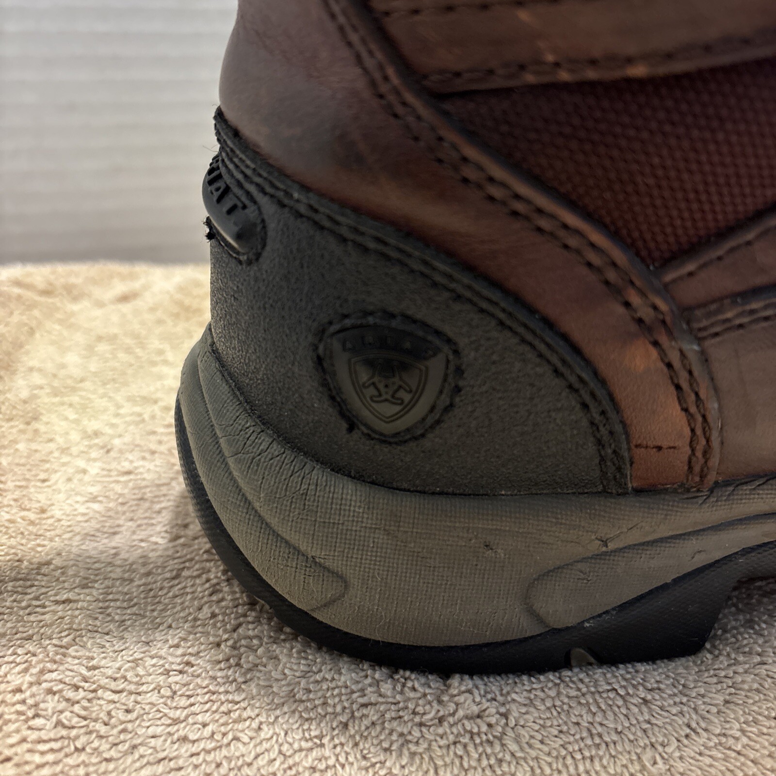 Ariat Boots 10004138 ATS Advanced Torque Technology Brown – WMS Size 9 B Working