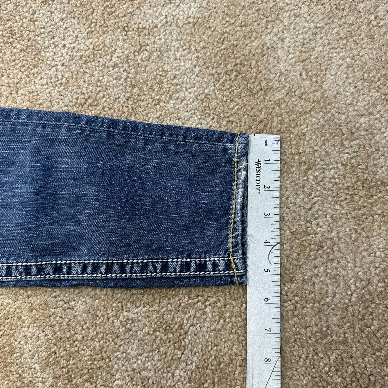 Silver Kelli Relaxed Skinny Jeans Women’s 27×31 Blue Stretch Denim