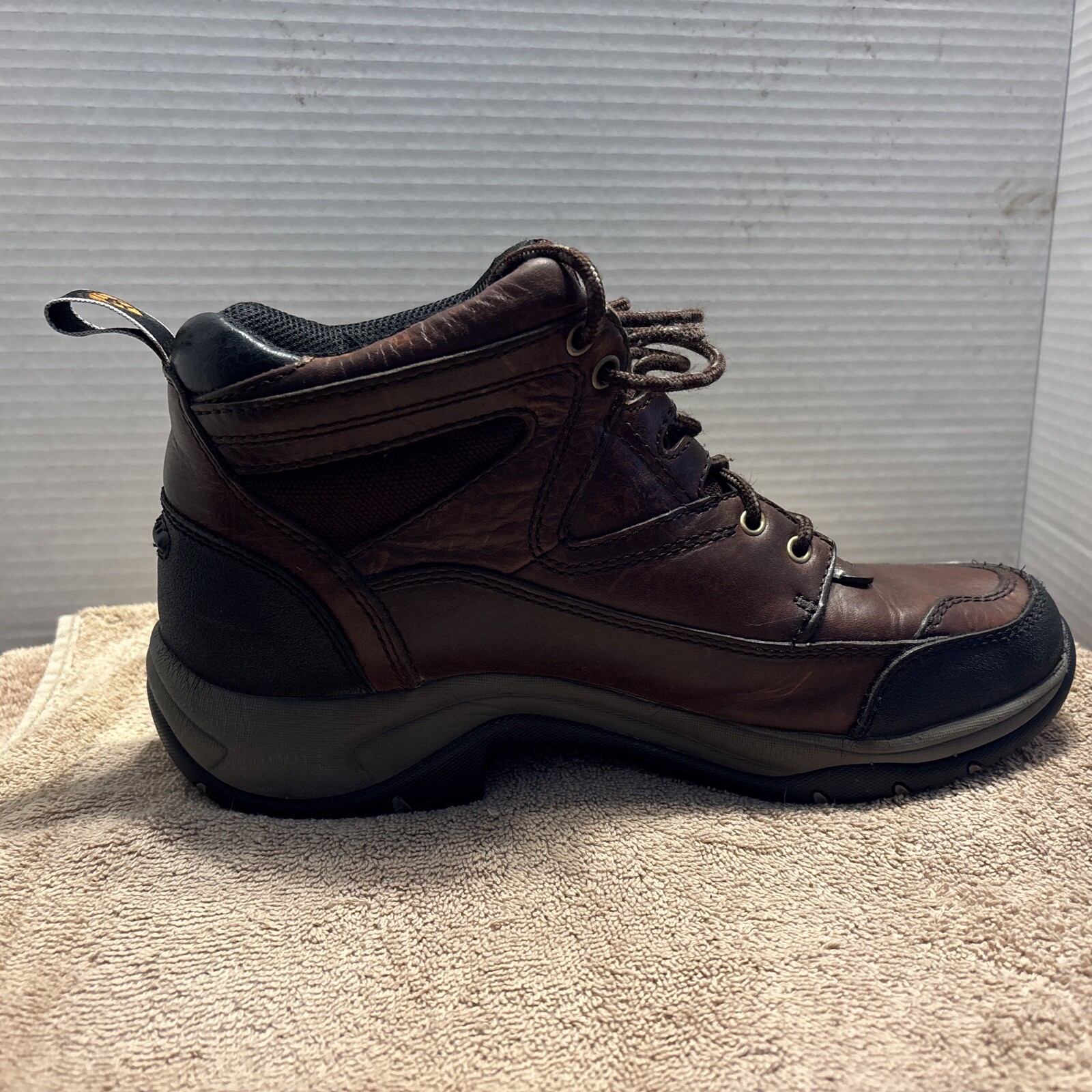 Ariat Boots 10004138 ATS Advanced Torque Technology Brown – WMS Size 9 B Working