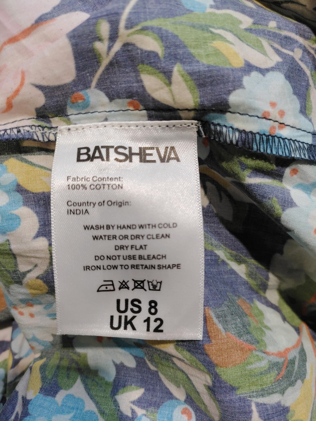 BATSHEVA Jumper Mini Dress UK12 in Multi