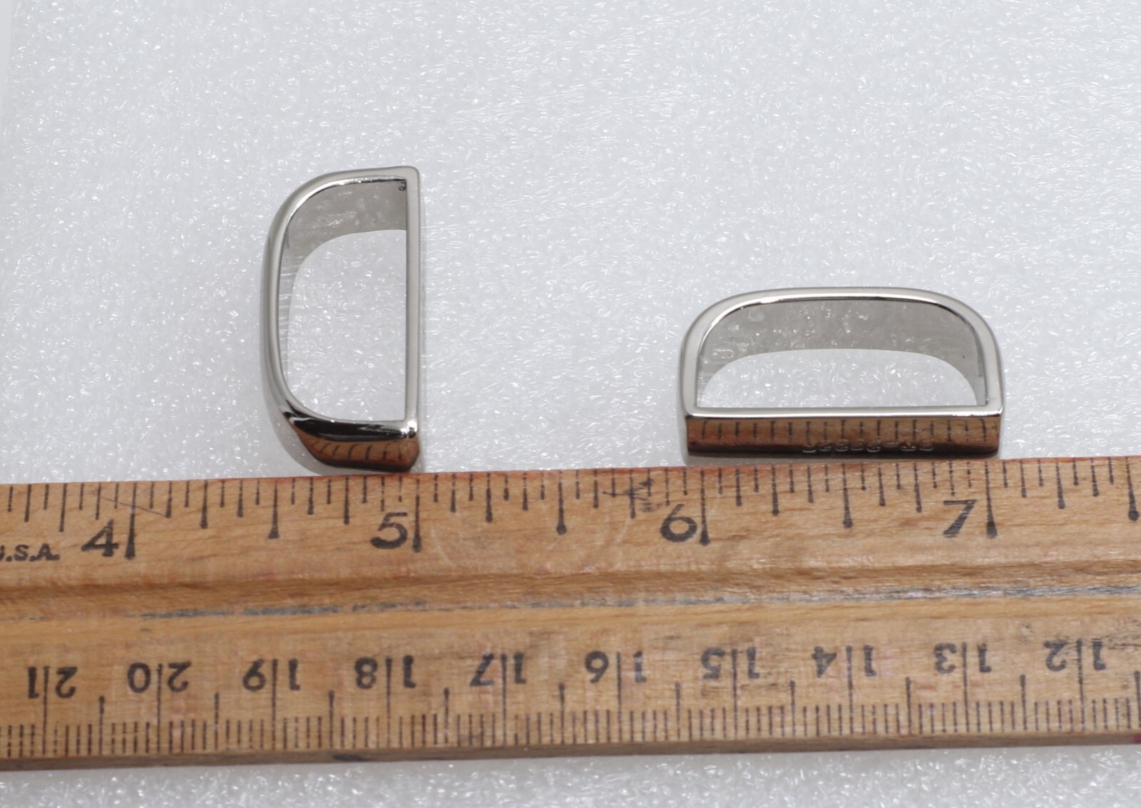 New 1″ 25mm belt keeper(#35B) 2pcs for man/women casual nickel finish USA