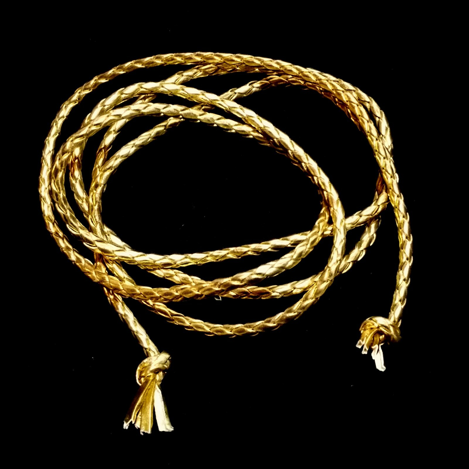 Belt Garter Belt Ribbons Strap Belt Waistband Braided Belt Gold-Coloured