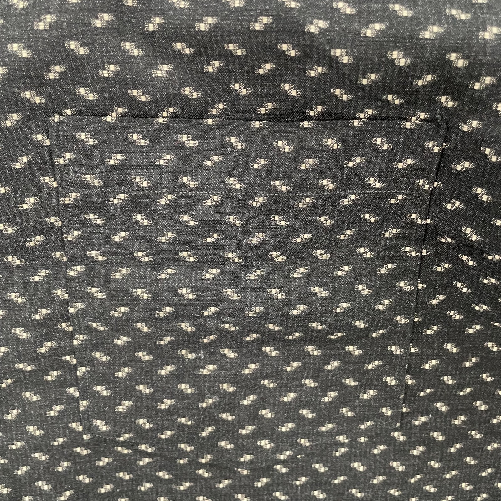 Ermenegildo Zegna Shirt Adult XL Black Button Up Premium Fabric Luxury Relaxed