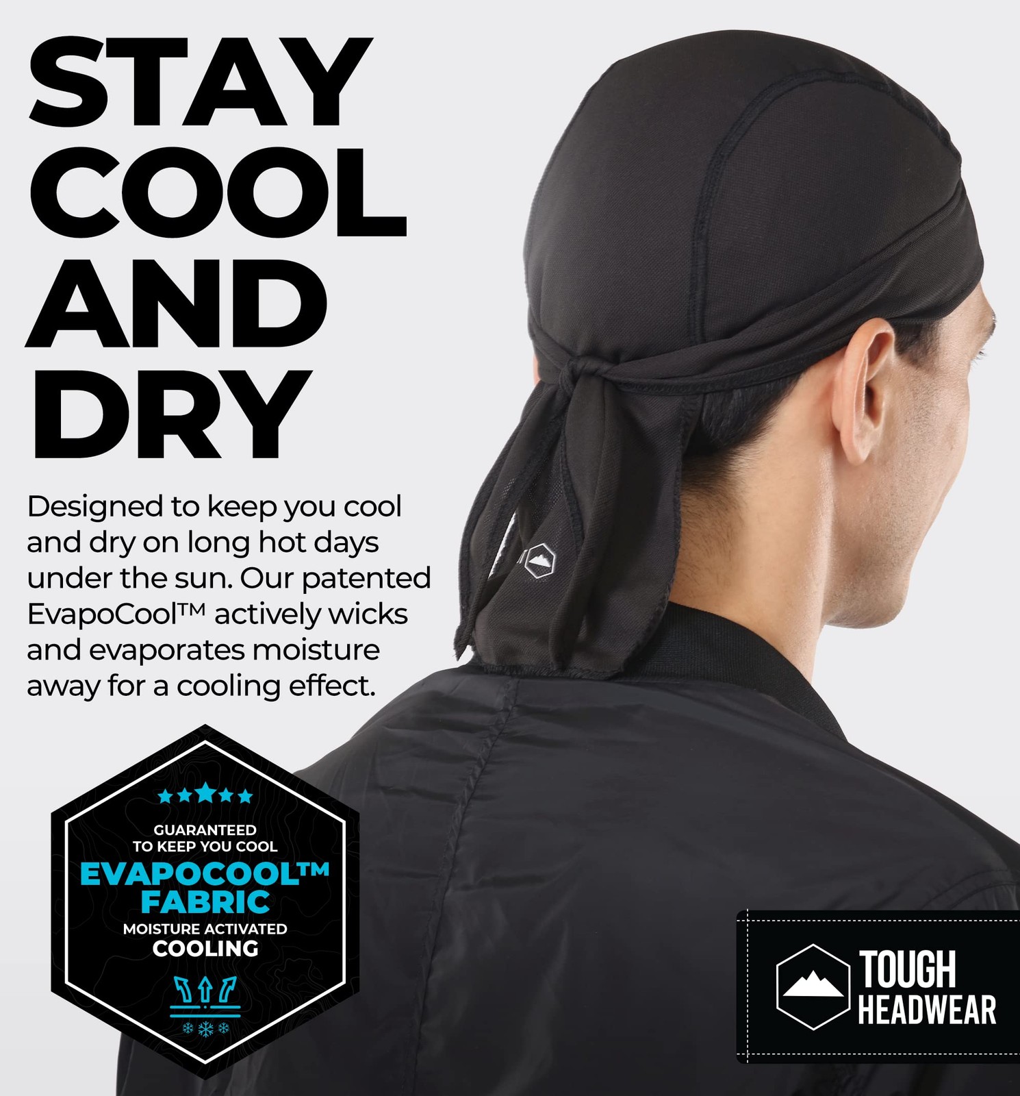Do Rag Skull Cap Sweat Wicking Doo Rags Cooling Helmet Liner Hat Cycling Bandana