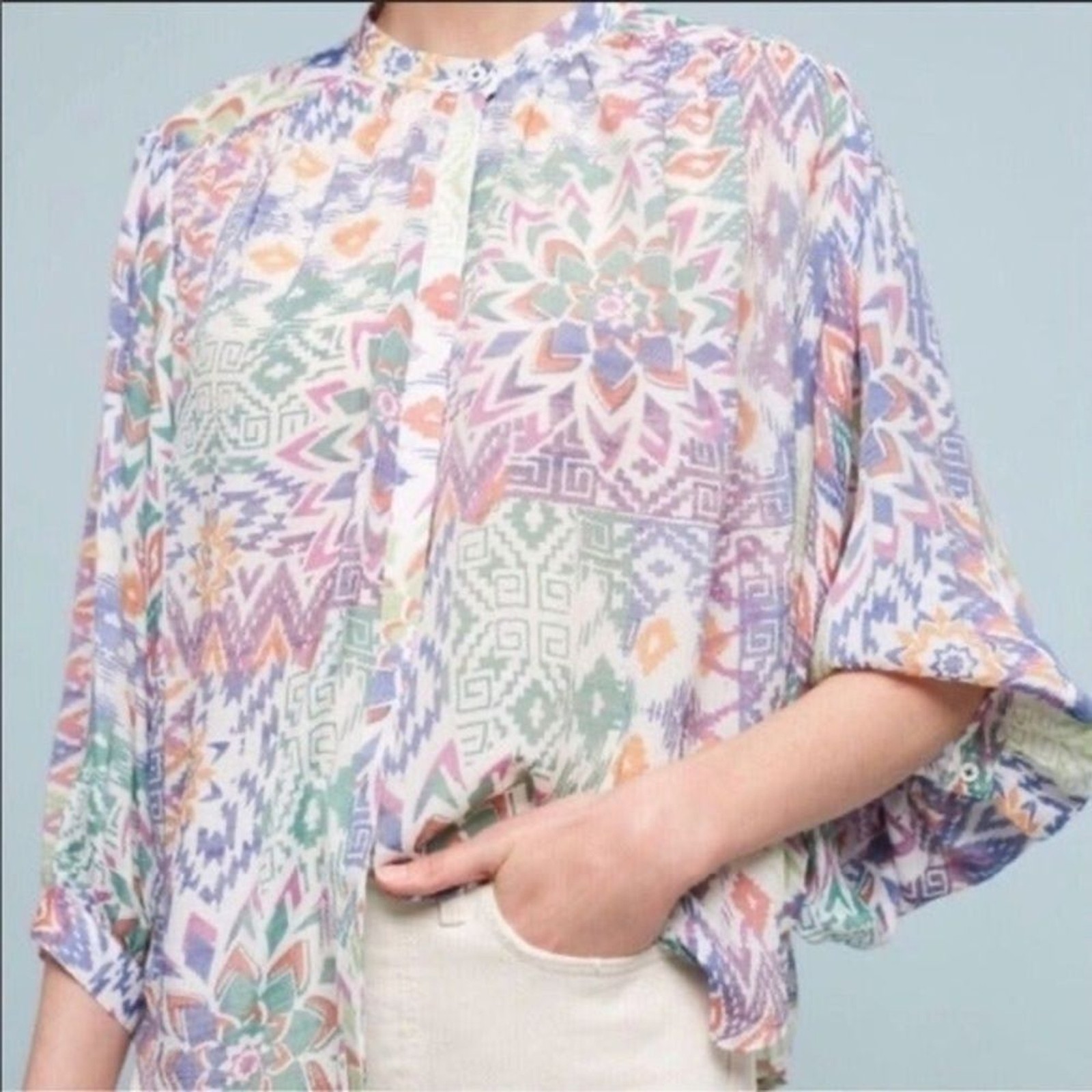 Maeve Anthropologie Bryanna Aztec Tribal