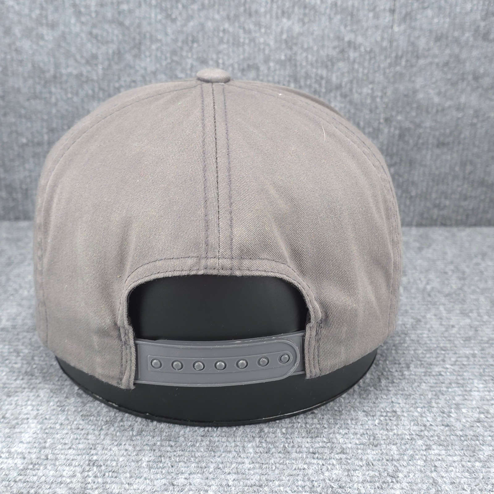 Brixton Hat Cap Snap Back One Size Grey Skate Surf Streetwear Mens Panther