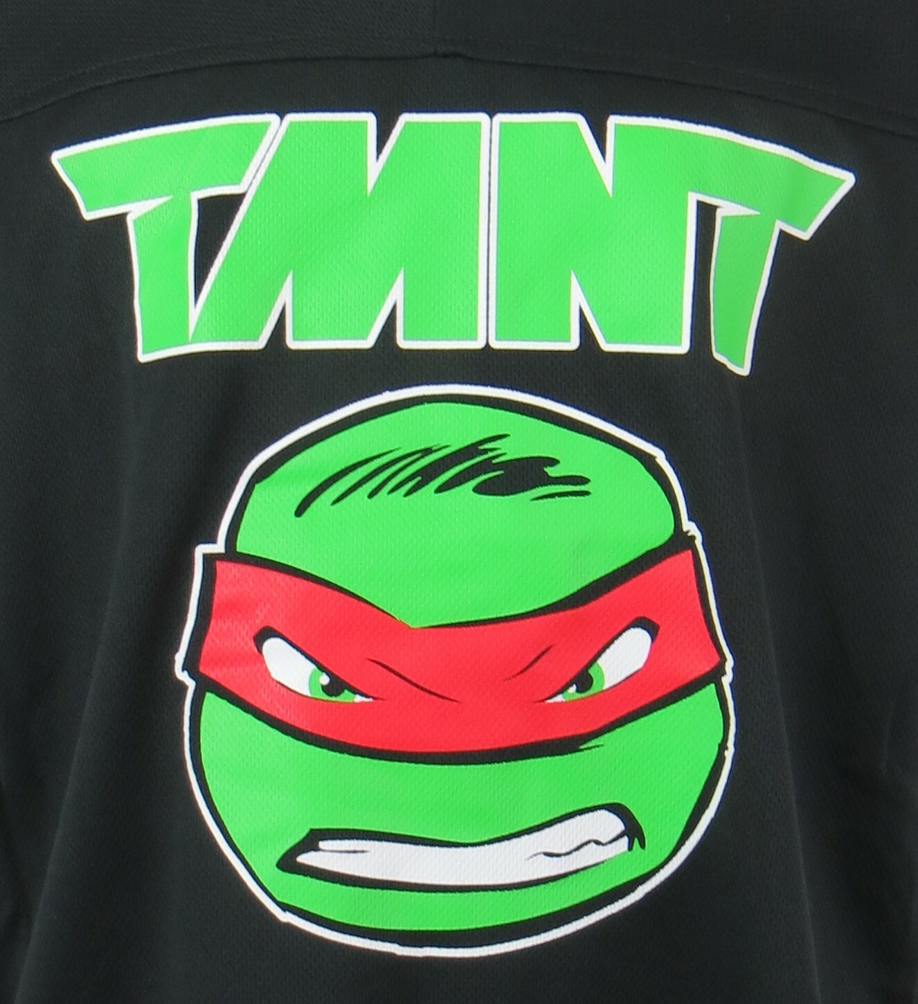 Teenage Mutant Ninja Turtles Boys Jersey Shirt New Black Officially Licensed
