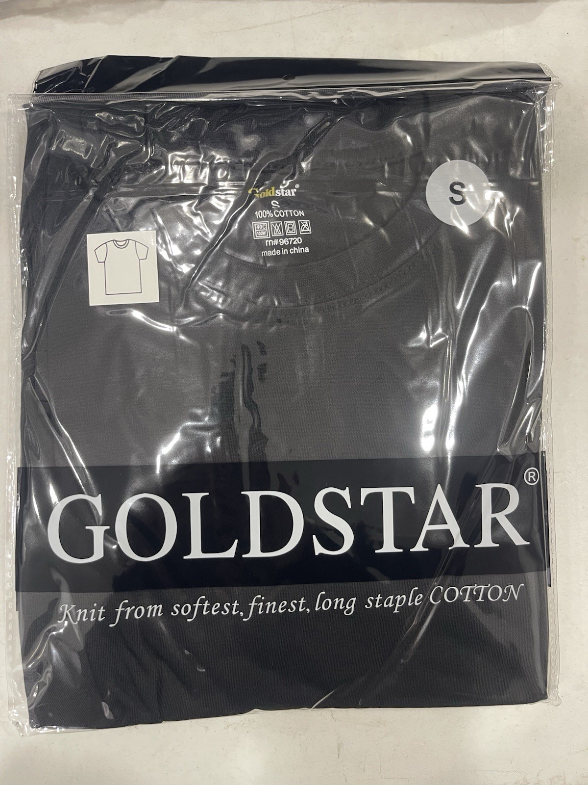 Black Goldstar Men’s T-Shirt | 100% Cotton | Soft, Breathable, Durable