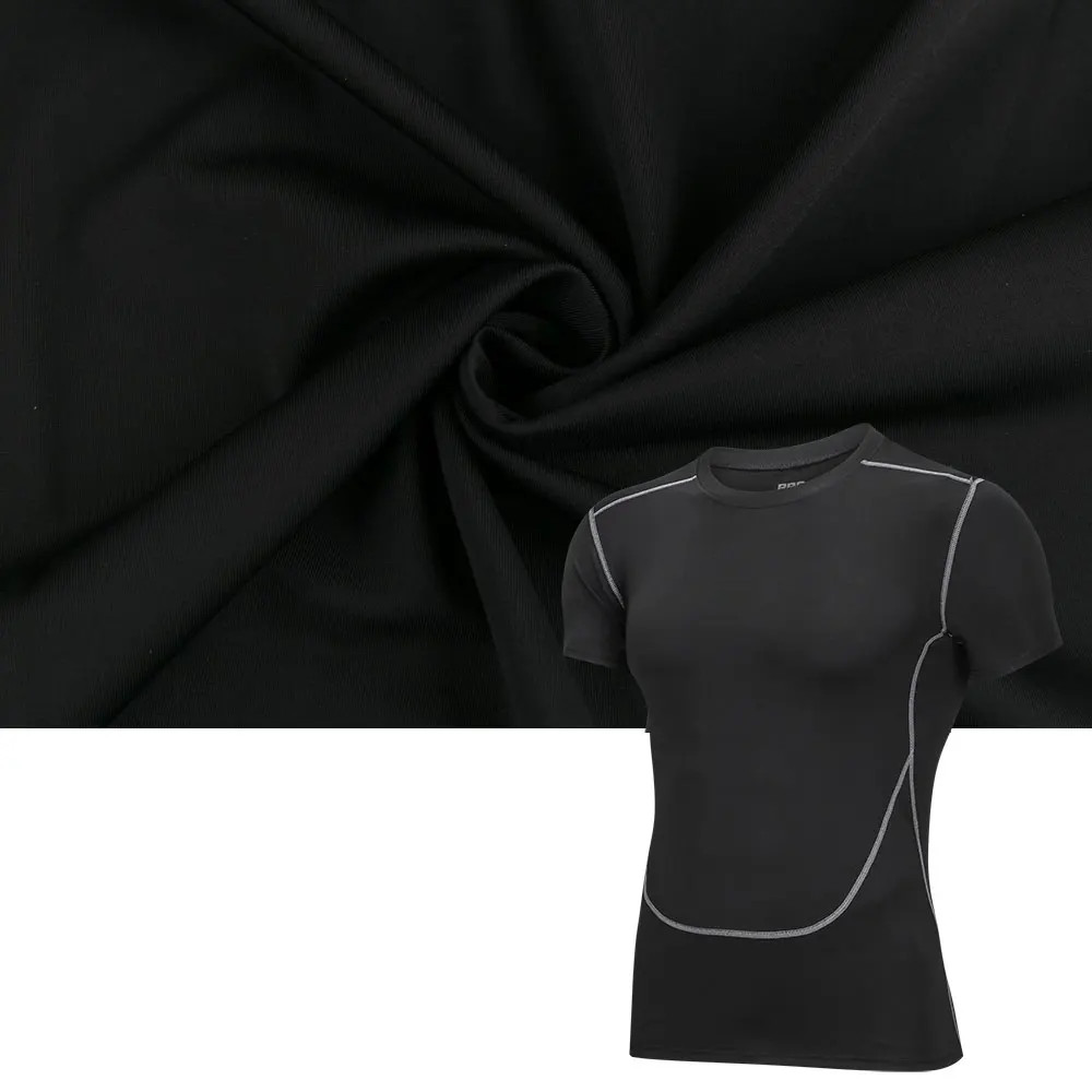Black Tight T-shirt Running Shirt Men T-shirt Short Sleeve Compression Shirts Gy