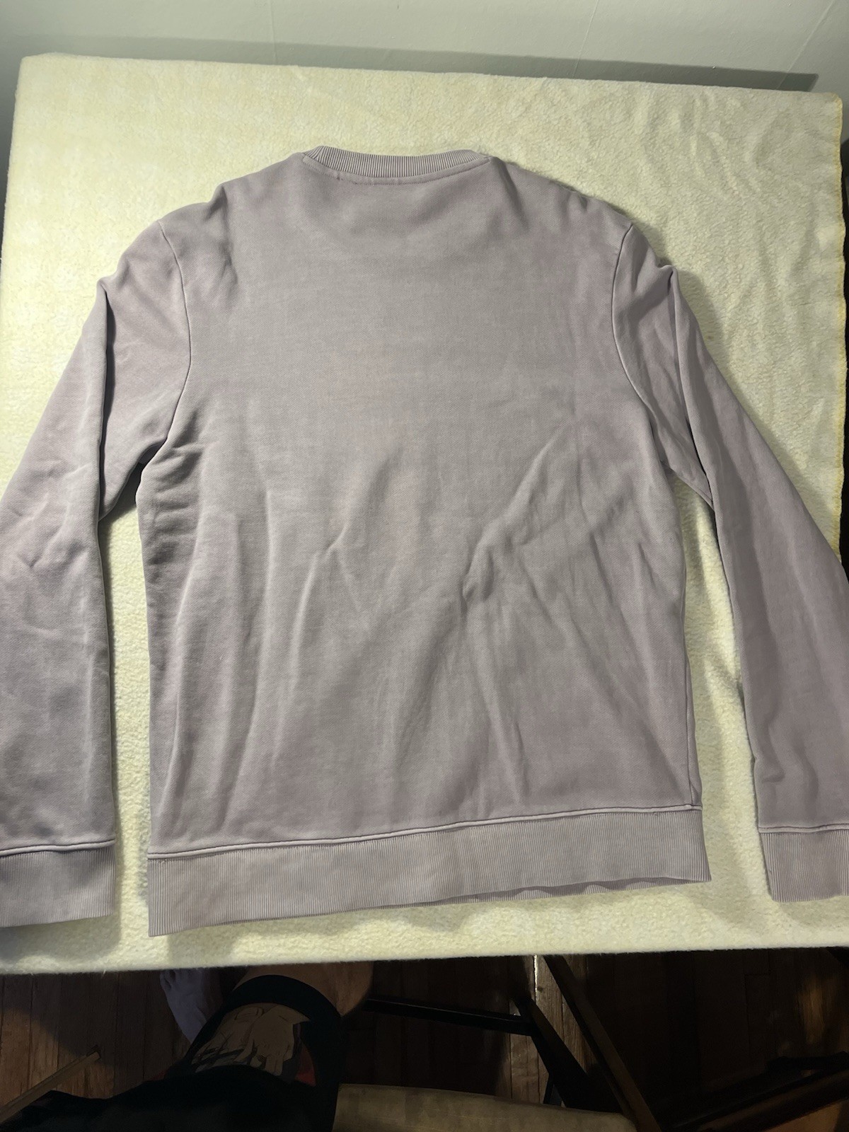 Hugo Hugo Boss Men’s Diragol Purple Cotton Crewneck Sweater Size Large