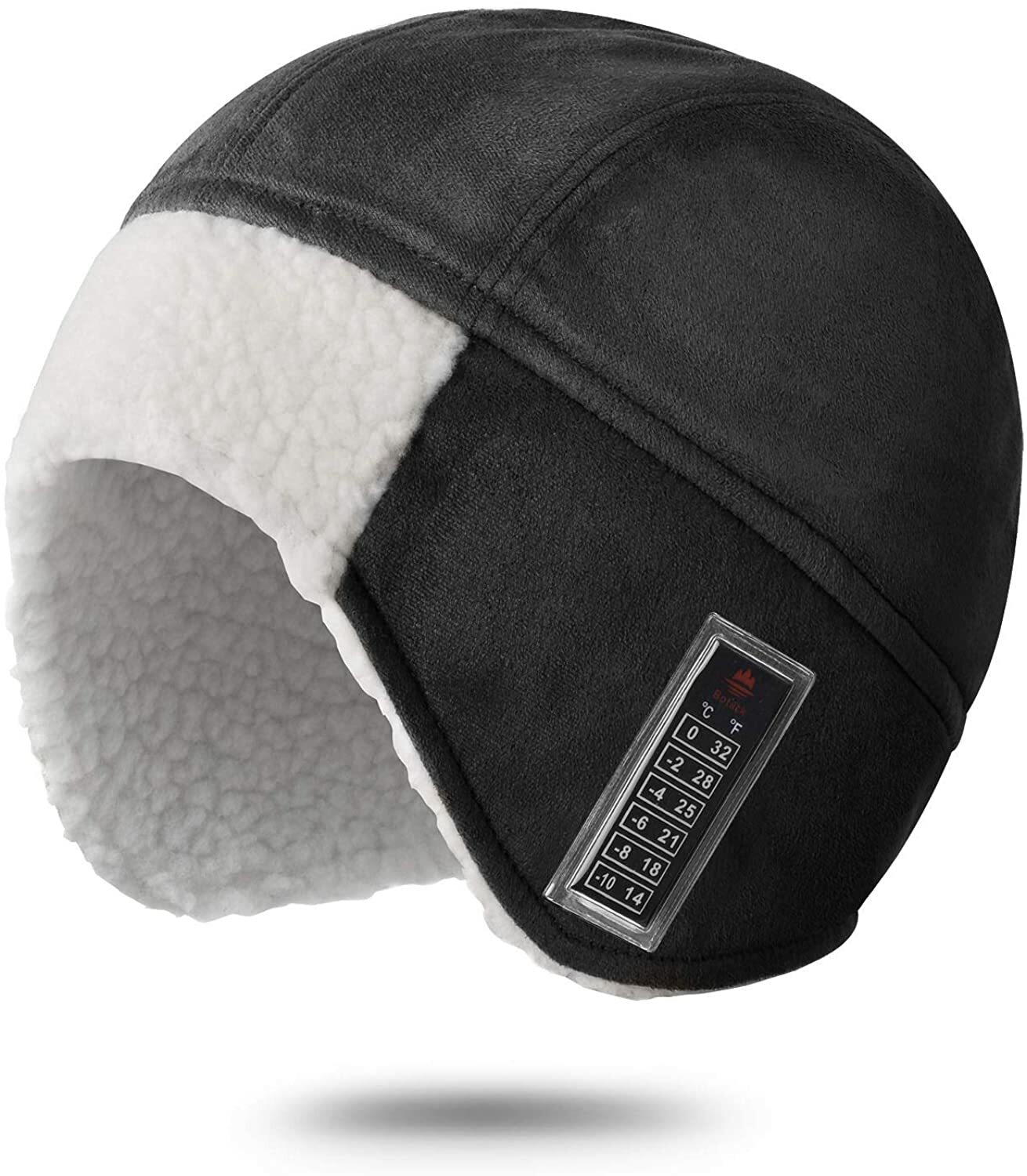 Winter Warm Cycling Helmet with Ear Covers Liner Skull Cap Headwear Beanie Hats