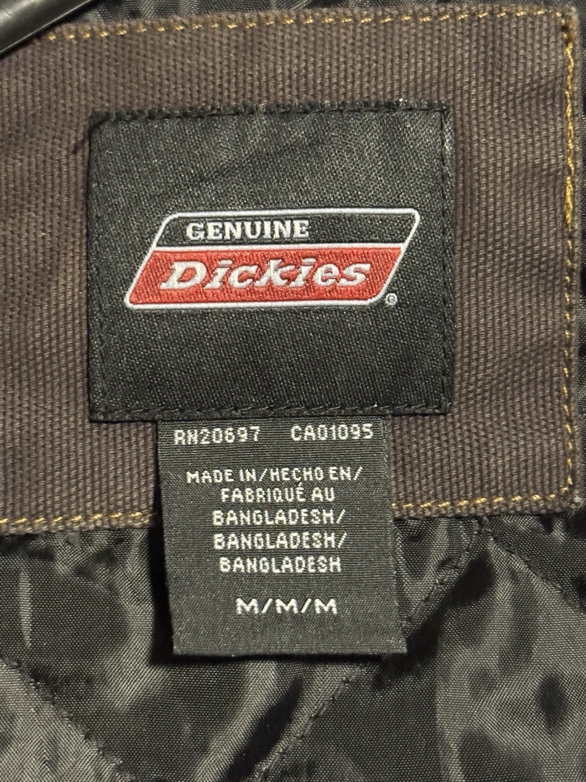 Dickies Insulated Eisenhower Front Zip Jacket – CUSTOM Powell Peralta Bones Sz M