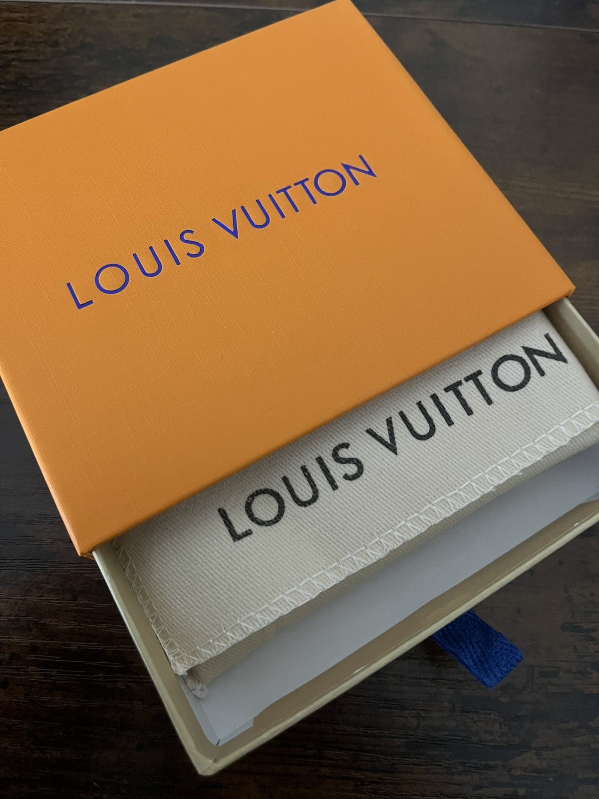 Louis Vuitton Double Card Holder Monogram Golf Green Brand New with Box