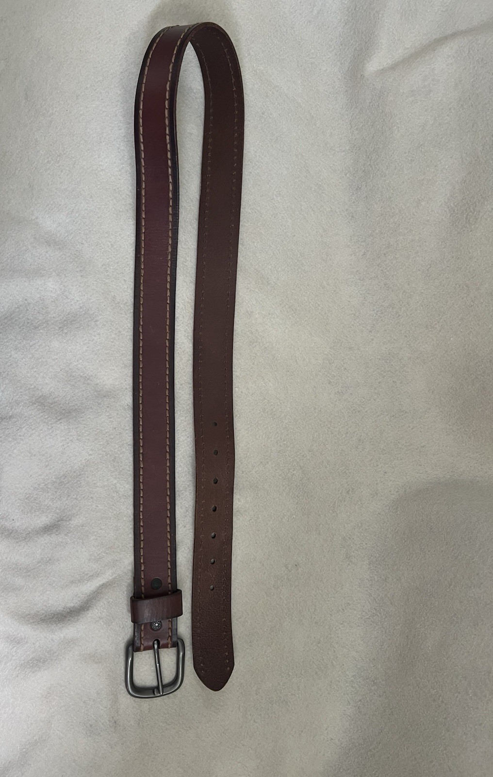 Levi’s Men’s Multi Brown Leather Belt l Size 38-40 l 1.5” Solid Buckle
