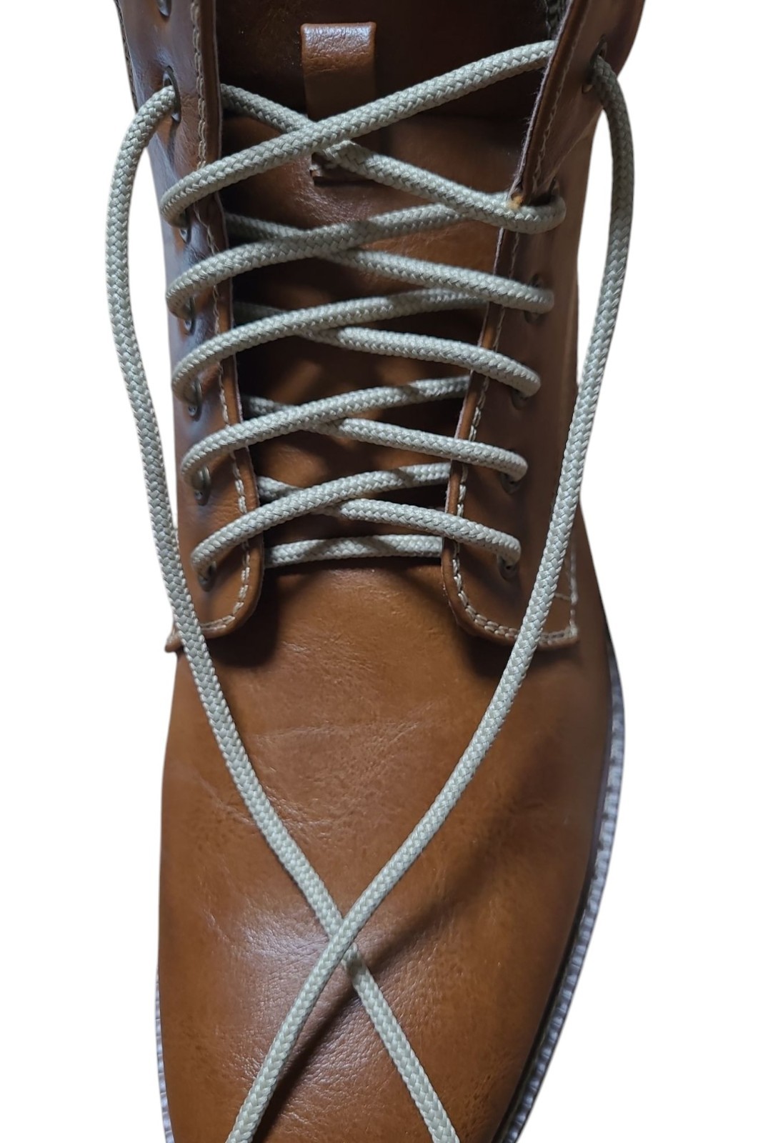 2 Pair – Round 4mm thick Heavy Duty braided boot shoelaces shoestrings *NEW*