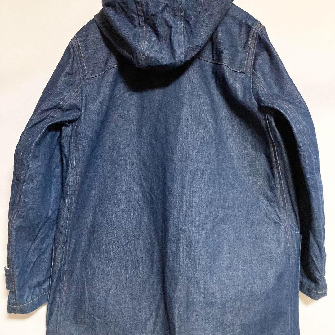orSlow Or Slow Oversized Denim Duffel Coat Men’s Made in Japan Size M(2)