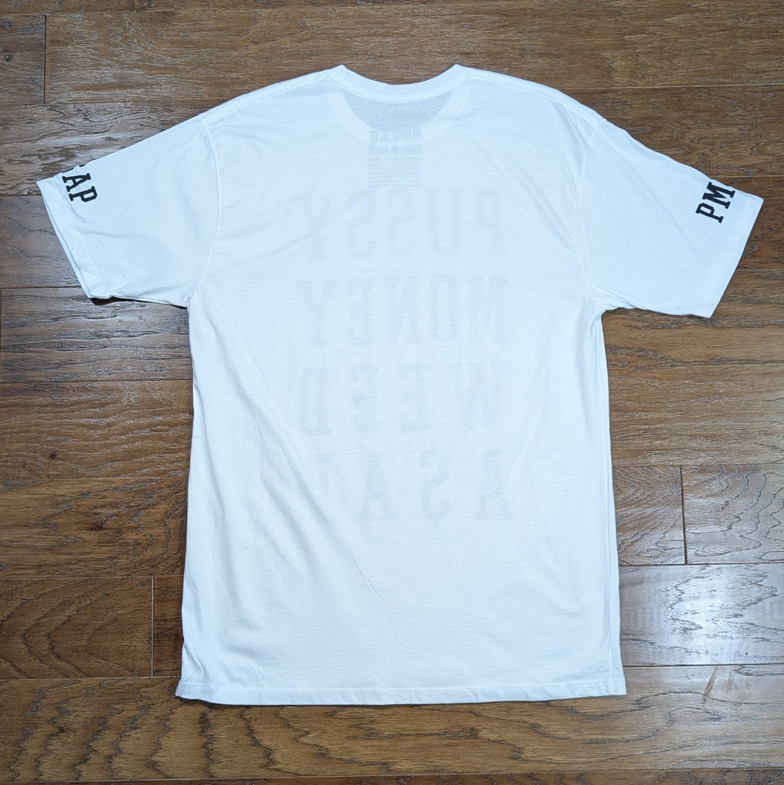 New A$AP Rocky Official Pussy Money Weed Size X Large Rap Tee 22×31 Rare