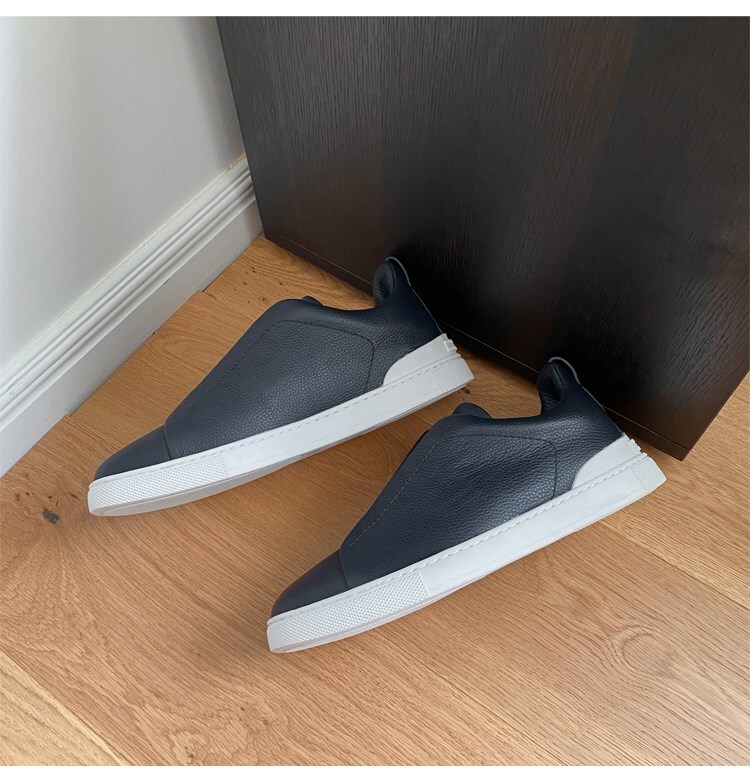 Men’s leather breathable sneakers Size 39-46