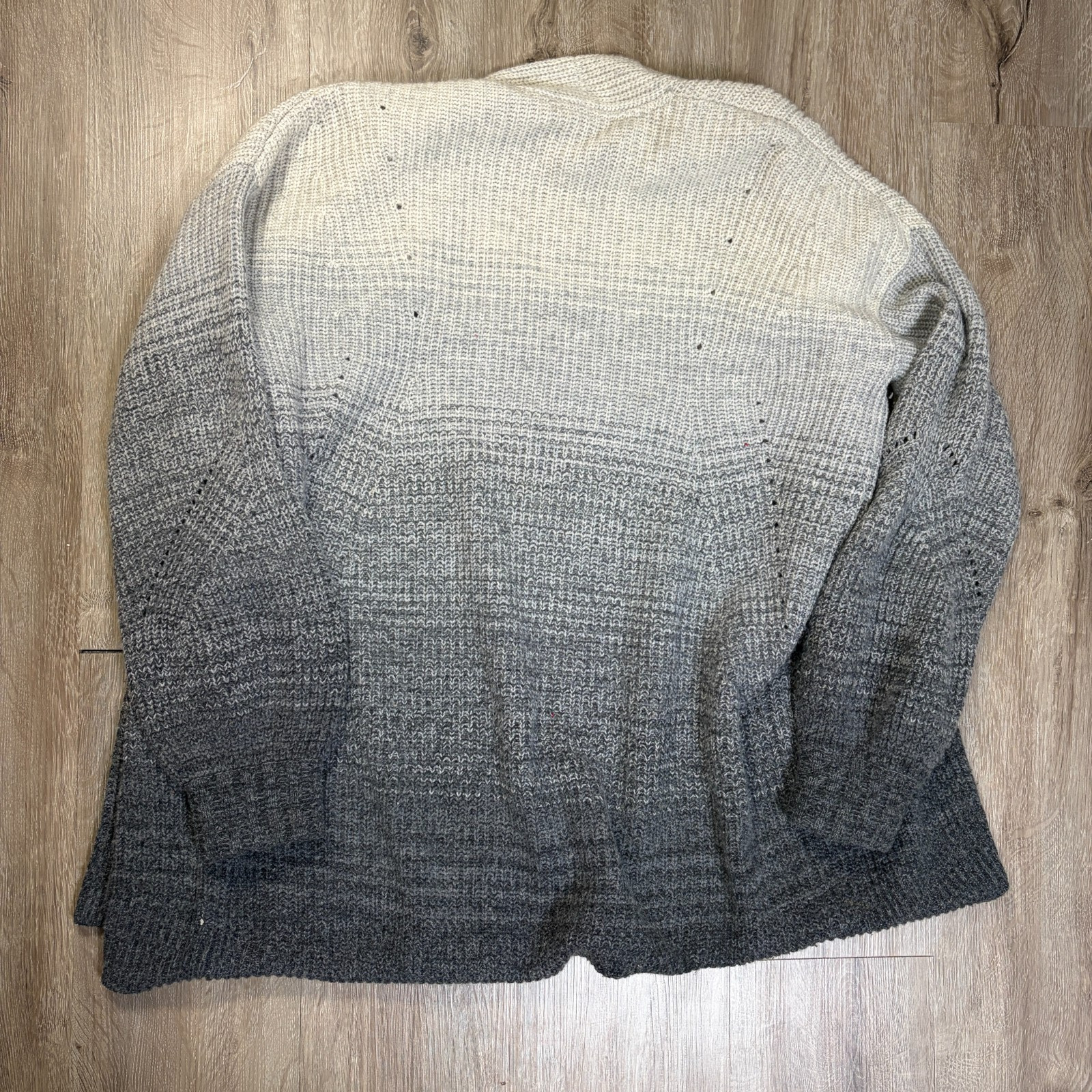 Athleta Wool Cashmere Lucca Ombré Wrap Open Cardigan Women’s XS