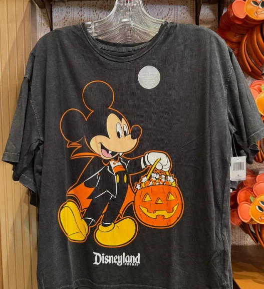 Halloween 2025 Disneyland Resort Graphic Tee Reissue NEW ITEM