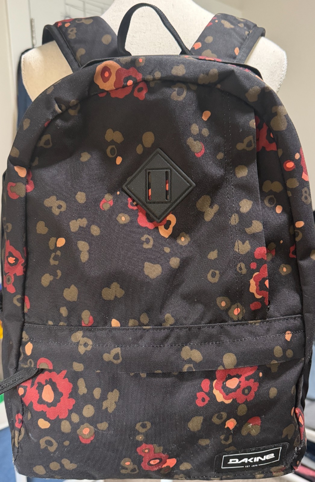 Dakine Essentials 22L Backpack Begonia Floral Print Laptop Bag School Daypack 21