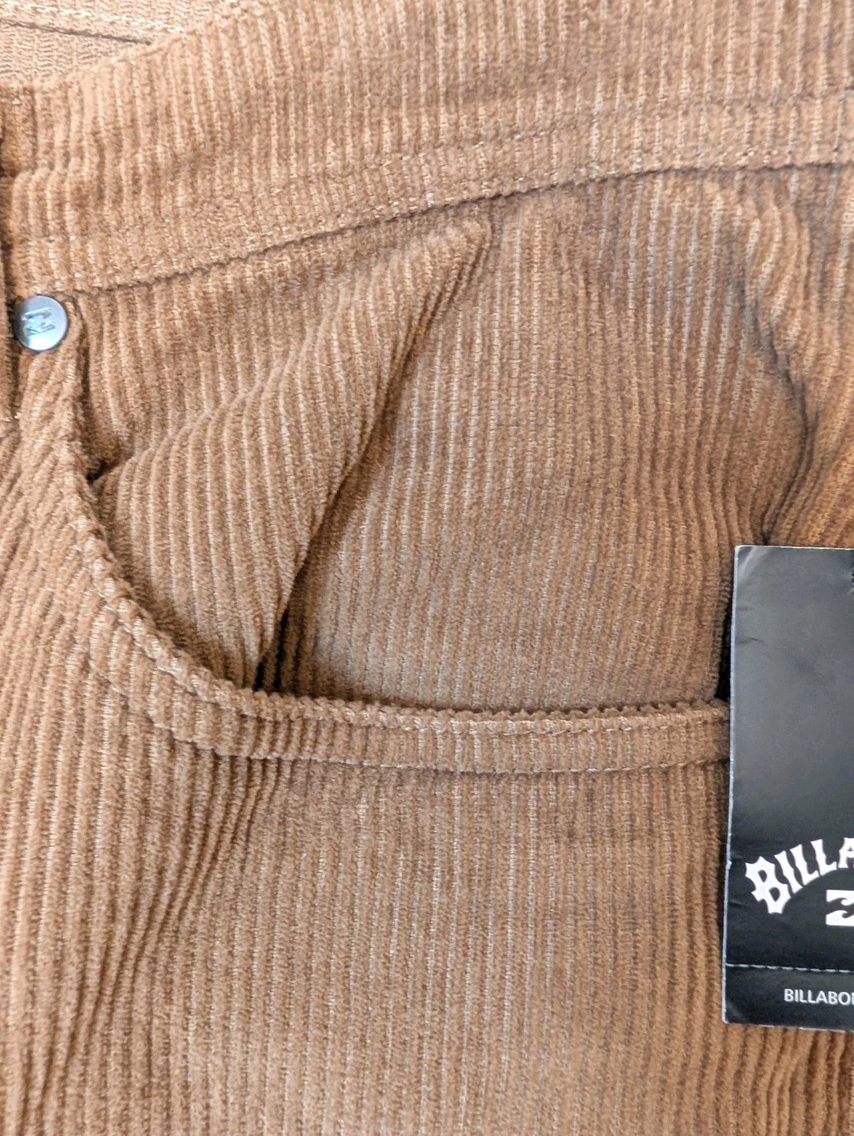 BILLABONG – Vintage Style Men’s Corduroy Pants SIZE 33 ***NEW