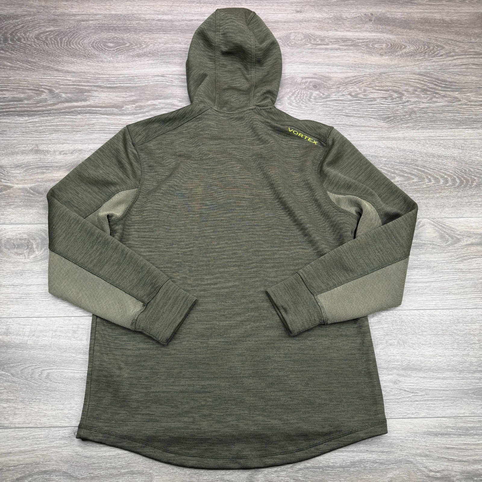 Vortex Optics Hoodie Mens Medium Olive Military Pullover Sweatshirt 1/4 Zip