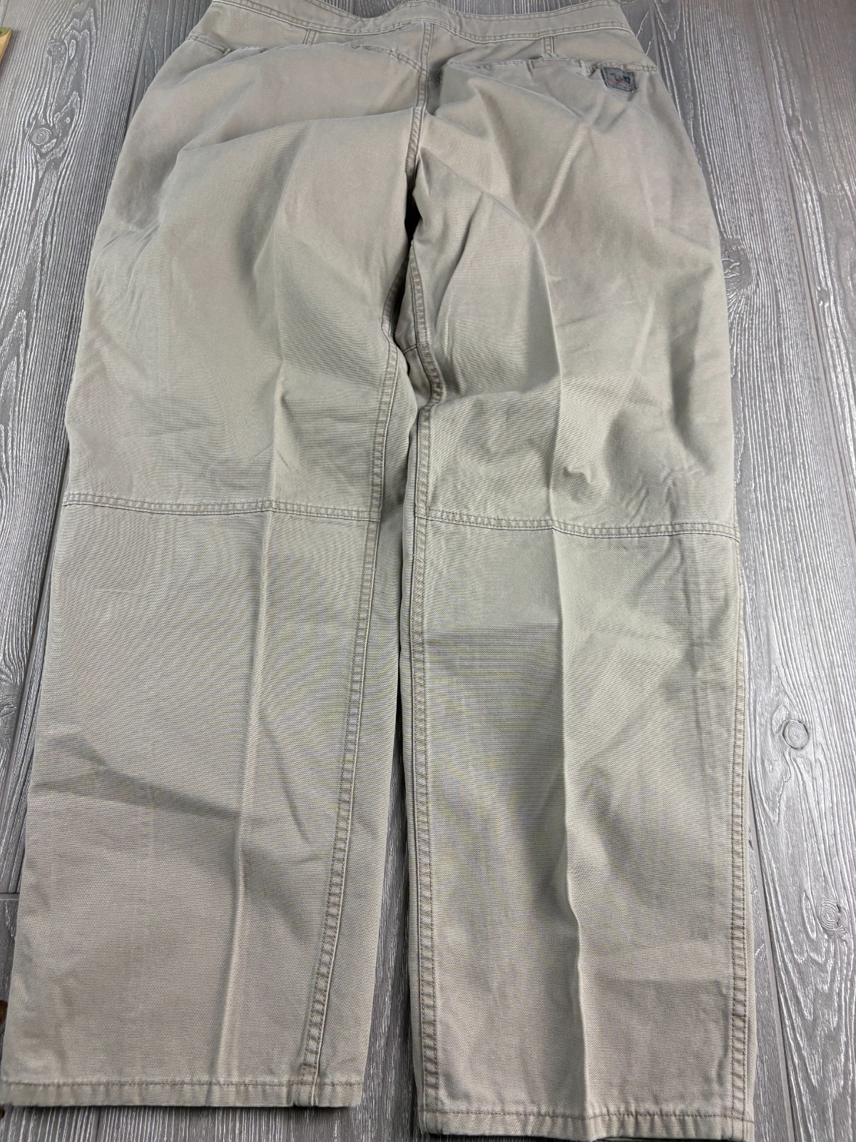 The North Face Men’s 38 Khaki Tan Outdoor Hiking Belted Inseam 32 Pants Y2K