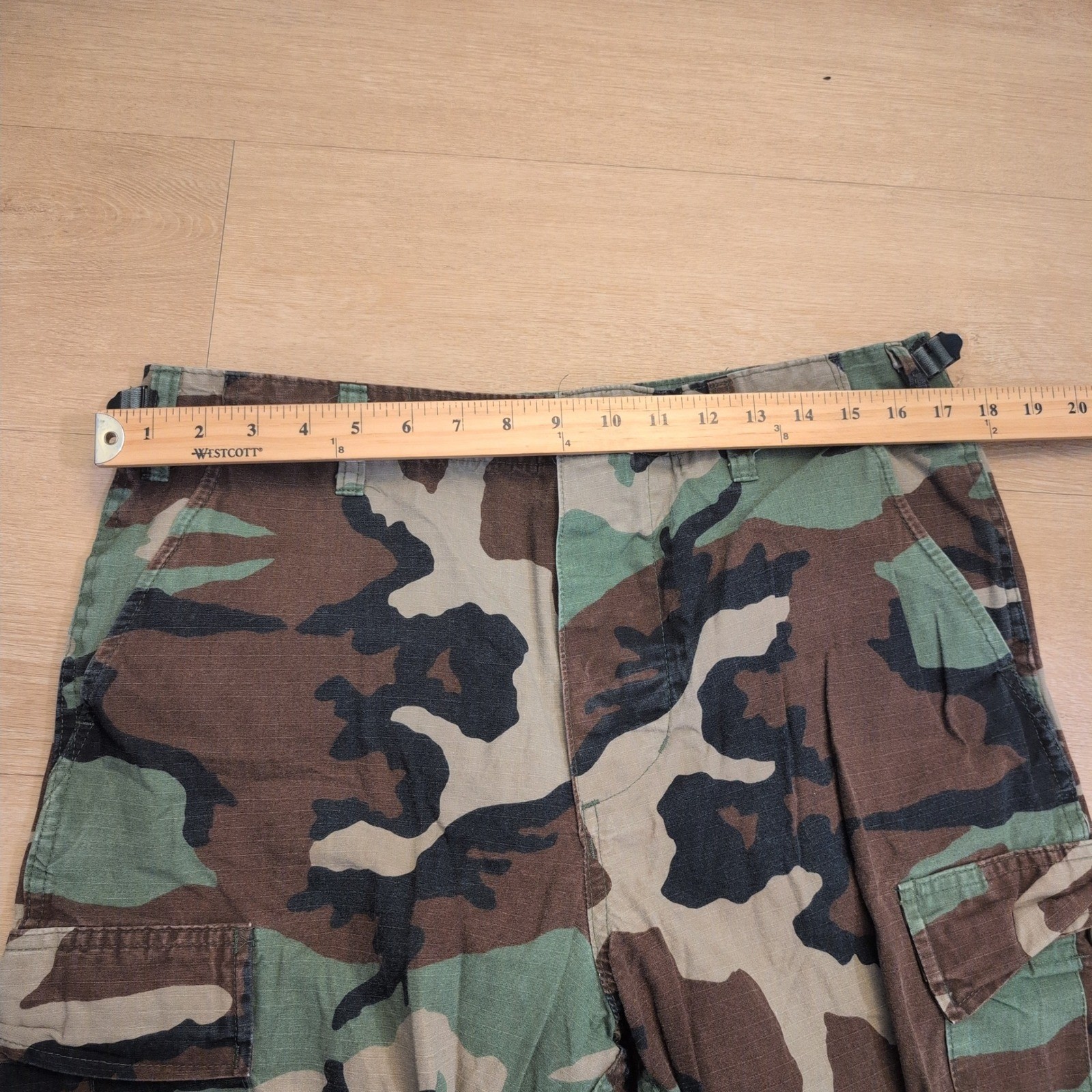 Tru-Spec Mens Medium Woodland Camo Cargo Pants Regular Tactical Military BDU